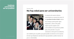 Desktop Screenshot of iup.es