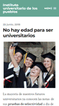 Mobile Screenshot of iup.es